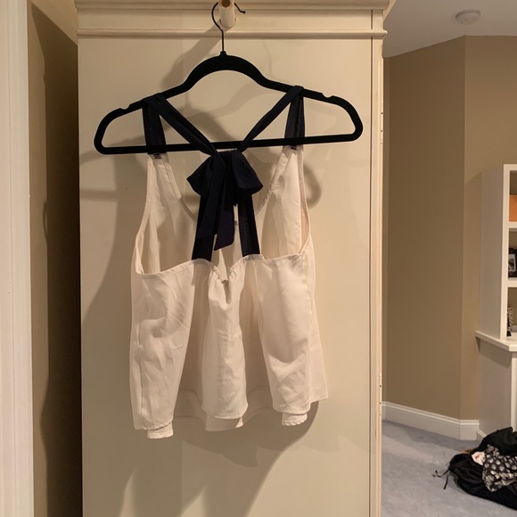 Mimi Chica Tops - Back bow shirt